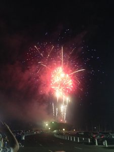 Fireworks at the Dodger Game